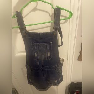 Denim Overalls